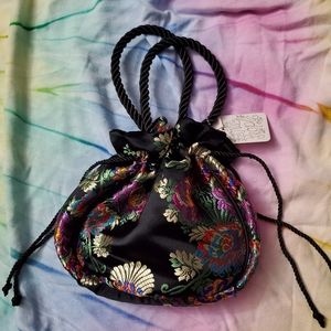 Free People V Satin Pouch